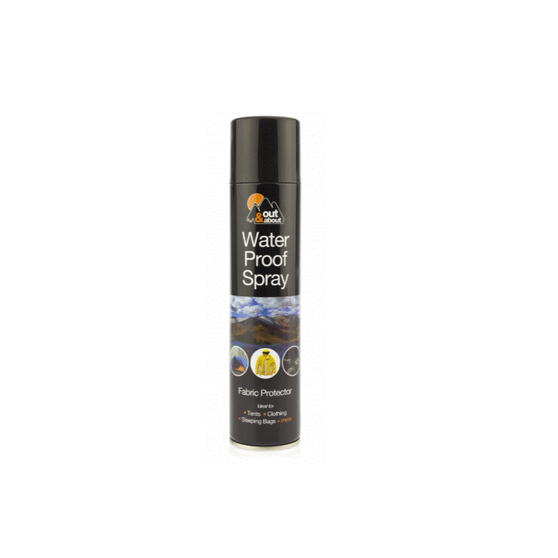 Waterproof Spray 300ml Out & About – Hardware Heaven