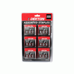 DEKTON 3000PC Staple Assortment