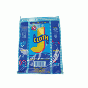 Johnson & Johnson J Cloths Blue - Pack 5
