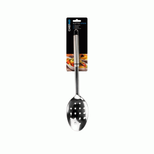 Chef Aid Nylon Slotted Spoon - Black
