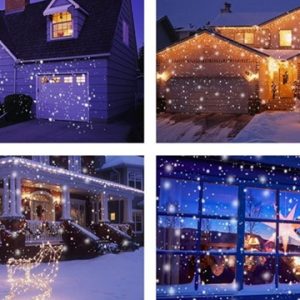 Led Snowflake Projector Lamp