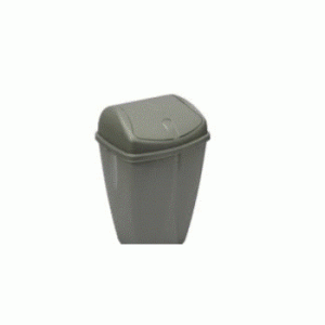 TML Swing Bin 10L Metallic Silver