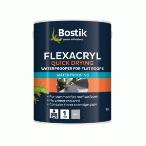Bostik Flexacryl Waterproofer Solvent Free 5L Grey