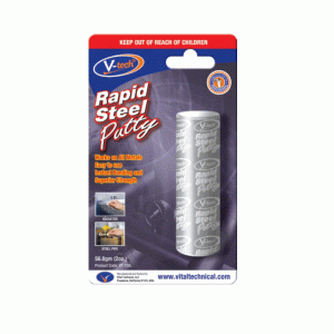 V-tech Rapid Steel Putty 50grm
