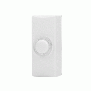 Byron 7730 Wired Doorbell Bell Push White