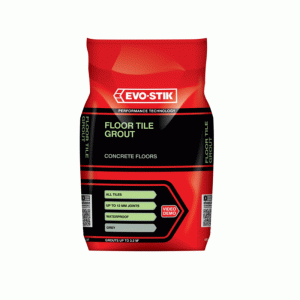 Evo-Stik Tile A Floor Grout for All Tiles - Grey 5kg