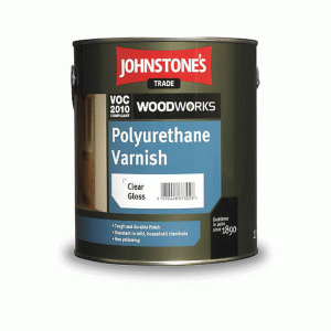 Johnstones Polyurethane Gloss Clear Varnish