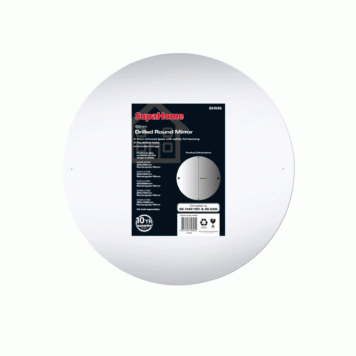 SupaHome Drilled Round Mirror 400mm