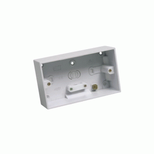 25mm 2 Gang Patress Box