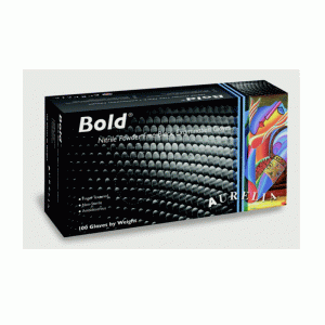 Aurelia Bold Black Nitrile Powder Free Gloves Pk100