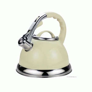3.5L S/S Whistling Kettle in Cream Colour