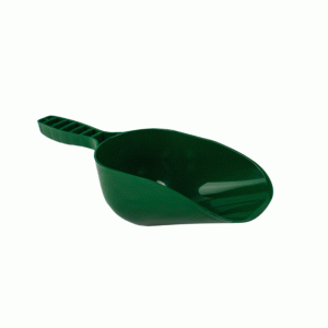 Etree Plastic Compost Scoop Green