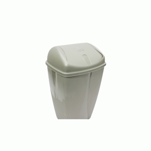 TML Swing Bin 25L Metallic Silver