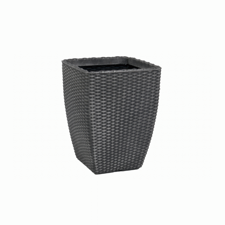 Sankey Tall Rattan Planter - Hardware Heaven