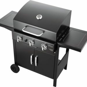 Gas grill BBQ with 3 burners Edco
