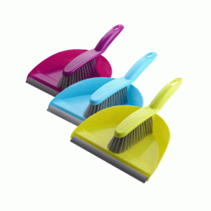 Dustpan & brush 24x30x8cm Lifetime Clean