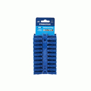 Rawlplug Uno Wall Plug Blue 8mm x 32mm (Card of 80)