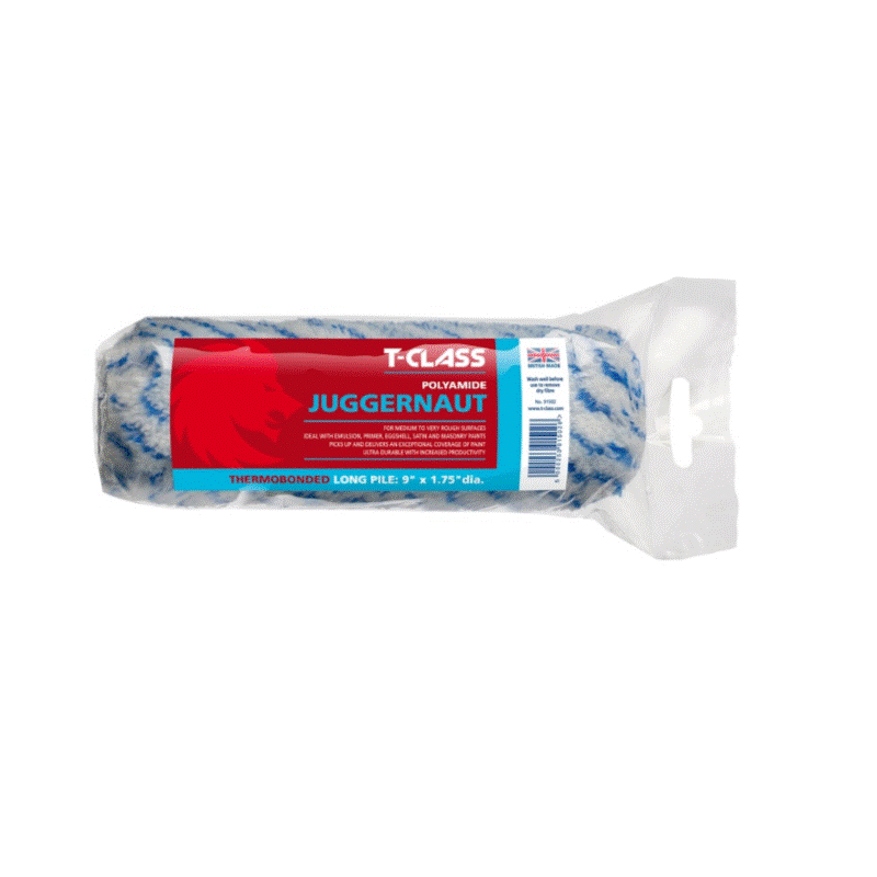 T-Class Juggernaut Polyamide Extra Long Pile Roller Sleeve 9"