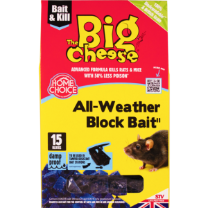 The Big Cheese All Weather Block Bait 15x10g