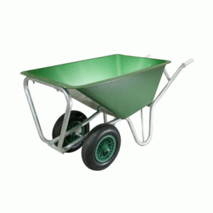 180lt Twin Wheel Wheelbarrow