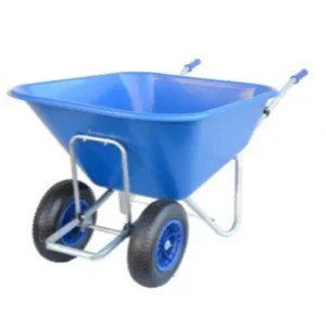 210lt Twin Wheel Wheelbarrow