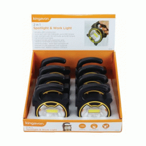 2 in 1 spotlight and work light