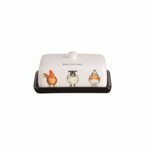 Back to Front Butter Dish
