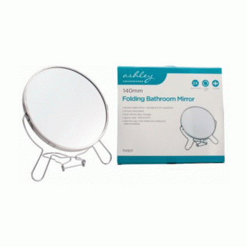 140mm folding bathroom mirror