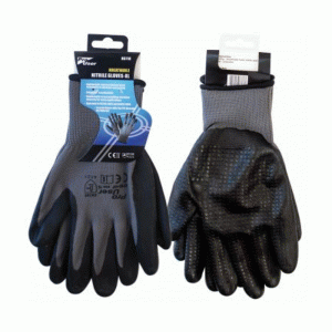 breathable nitrile glove-l