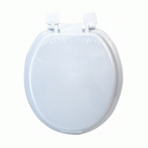 17" white toilet seat TS511
