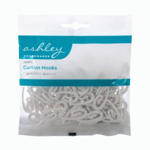 100pc Curtain Hooks