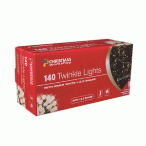 140 led twinkle chaser -w.white