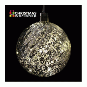 22cm led ball. includes 8 warm white led's