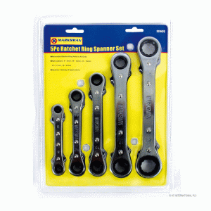 5pc ratchet ring spanner