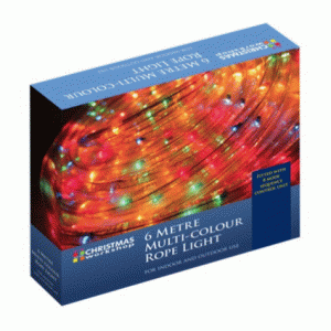 6m multi-coloured chaser rope light