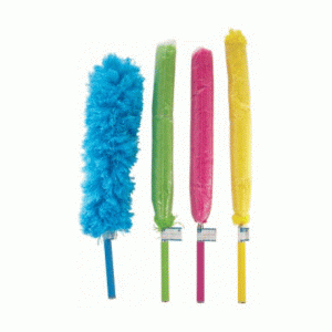 7 section extendable duster with flexible head