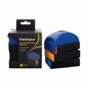 4pc hand sanding block kit