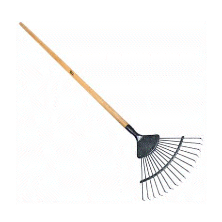 lawn rake with ash handle – Hardware Heaven