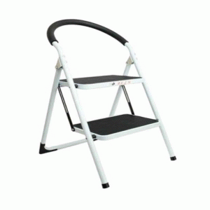 2 step ladder w/rubber grip