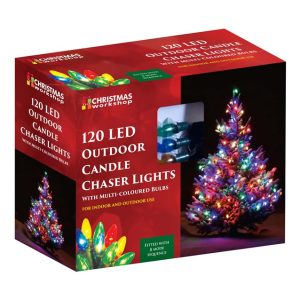 120 Led Colour Outdoor Chaser Light Christmas Workshop