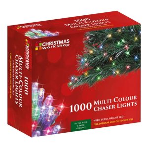 1000 LED Multi-Coloured Chaser Lights Christmas Workshop