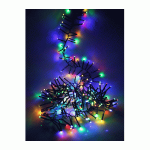 Cluster Led Christmas Lights - Multi Coloured