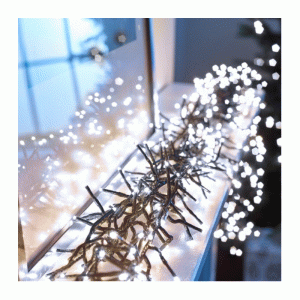 Cluster Led Christmas Lights - White