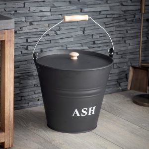 12Lt Ash Bucket & Lid GB209