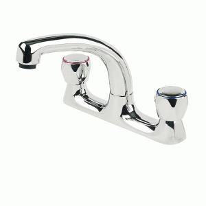 Skara Contract Deck Sink Mixer cp