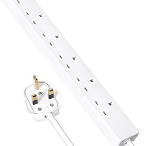 6 Way Extension Lead With 2mt Cable PA109