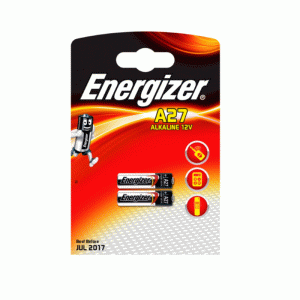 Energizer Alkaline 12v Battery A27 2pc