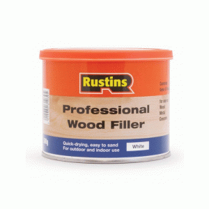 Rustins Professional Wood Filler 500g White