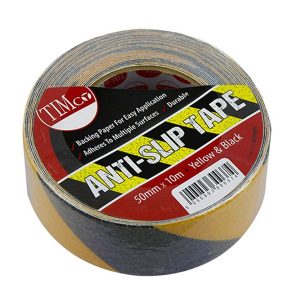 10mt Anti-Slip Tape - Yellow & Black 50mm