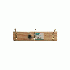 3 Hook Hat & Coat Rack—Pine BB-HC200